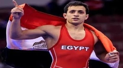 أولمبياد طوكيو .. هيثم فهمي يحجز مقعدا للمصارعة المصرية