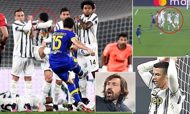 رونالدو يثير الجدل بسبب لقطة “جبانة” تكلف يوفنتوس هدفا ثانيا(فيديو)