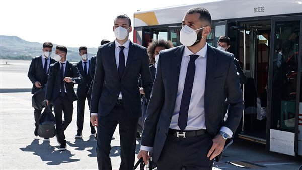 دوري الأبطال .. بعثة ريال مدريد تطير إلى إنجلترا لمواجهة تشيلسي