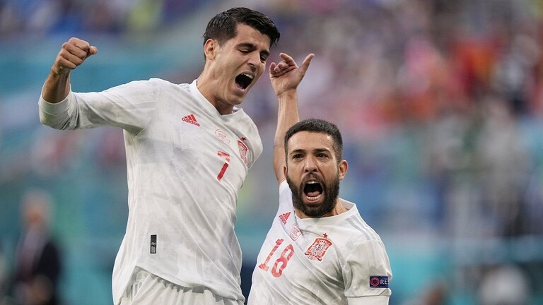 إسبانيا تنهي مغامرة سويسرا بركلات الترجيح وتتأهل إلى نصف نهائي أمم أوروبا(فيديو)