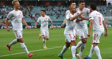 الدنمارك تتأهل لنصف نهائى يورو 2020 بثنائية ضد التشيك (فيديو)