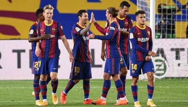 برشلونة يمطر شباك خيمانستيك برباعية وديا استعدادا للموسم الجديد