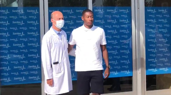 ريال مدريد .. مدافع الفريق ديفيد ألابا يجتاز الفحص الطبى (فيديو)
