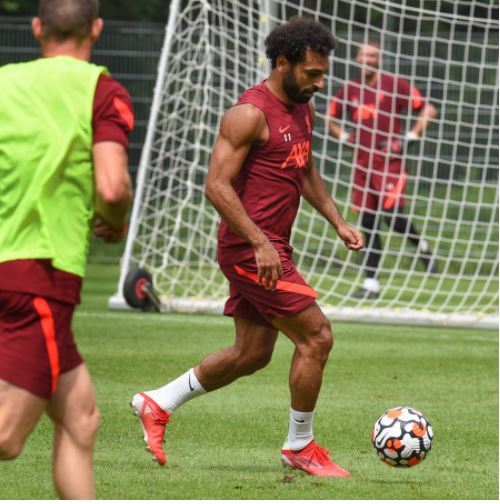 محمد صلاح بحماس يشعل تدريبات ليفربول بمعسكر النمسا.. (فيديو)
