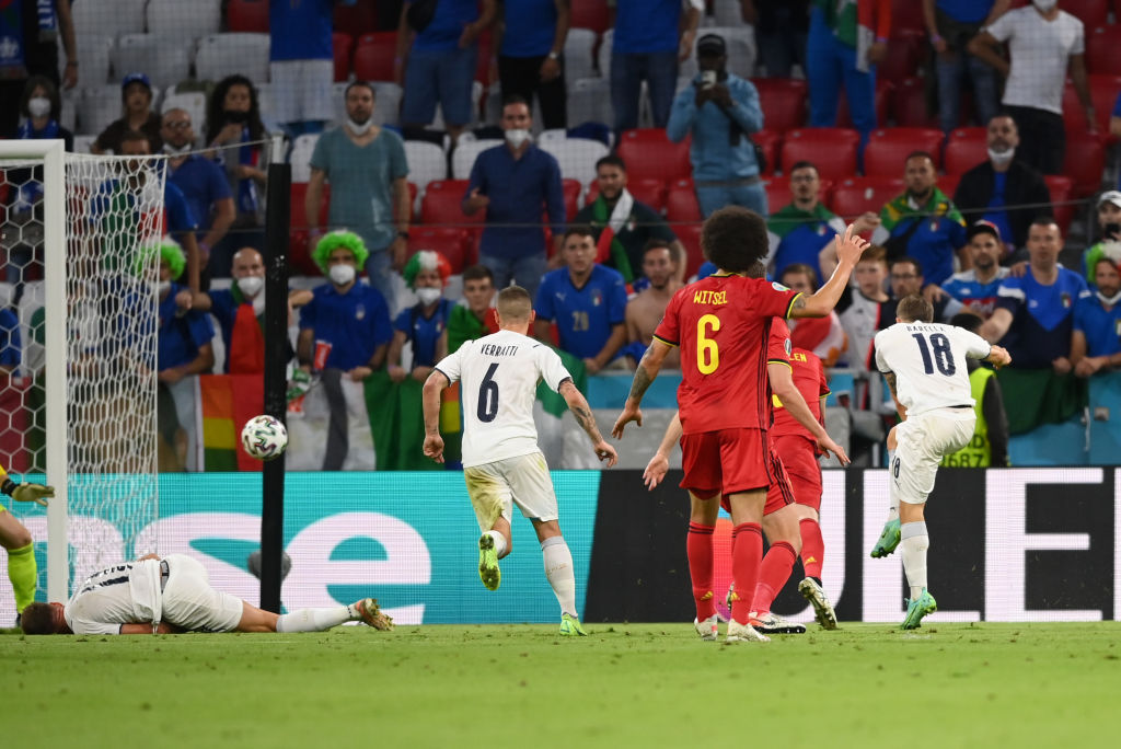 يورو 2020 .. إيطاليا تقصي بلجيكا وتواجه إسبانيا في نصف النهائي (فيديو)