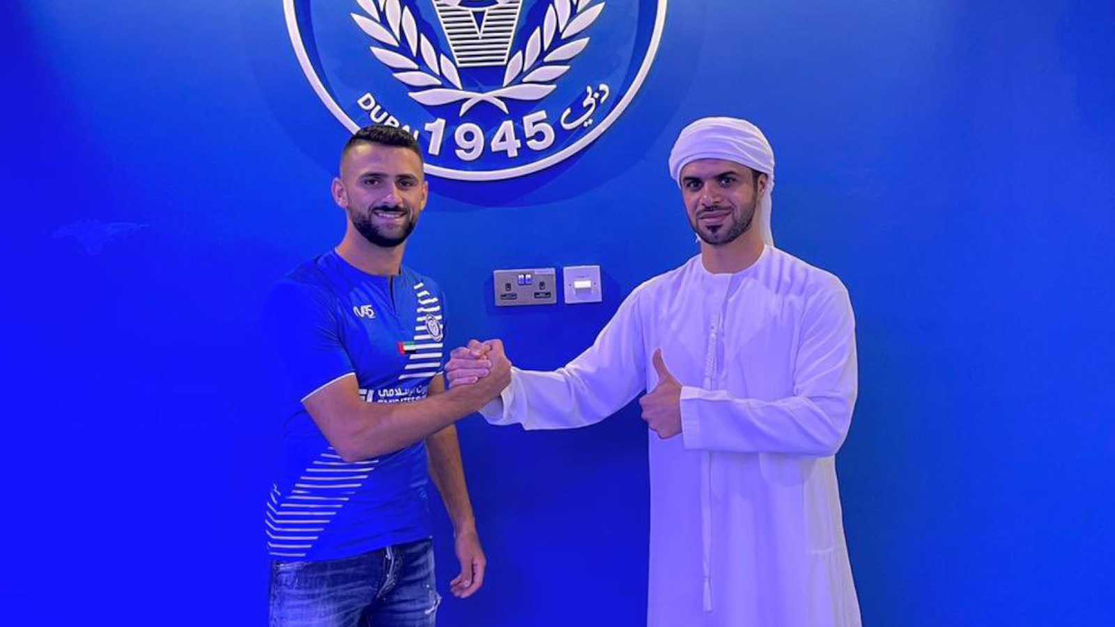 النصر الإماراتي يعلن تعاقده رسميا مع الإسرائيلي عبدالله حليحل (فيديو)