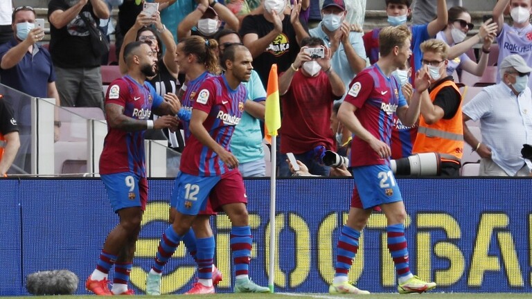 برشلونة يستعيد نغمة الانتصارات بالدوري الإسباني و يهزم خيتافي بصعوبة (فيديو)
