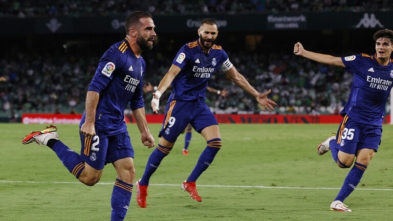 ريال مدريد يقتنص فوز صعبا من بيتيس ويتصدر الدورى الإسبانى ( فيديو)