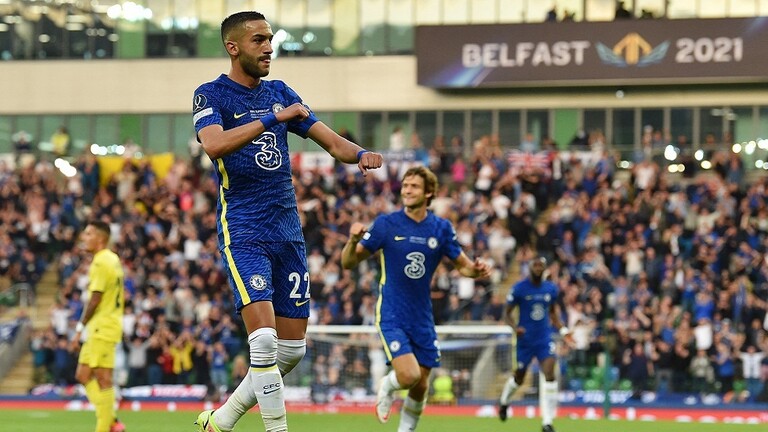 شاهد .. زياش يسجل هدفا تاريخيا في السوبر الأوروبي قبل أن يخرج مصابا (فيديو)