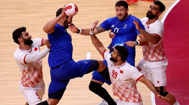 كرة اليد .. فرنسا تنهي مغامرة البحرين في أولمبياد طوكيو