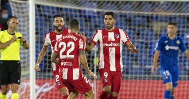 لويس سواريز يقود أتلتيكو مدريد لصدارة الدورى الإسبانى بفوز قاتل على خيتافى(فيديو)