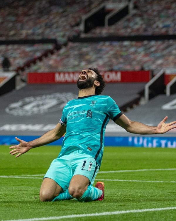 ليفربول يحفز نجومه قبل لقاء مان يونايتد بهدف محمد صلاح الموسم الماضى(فيديو)