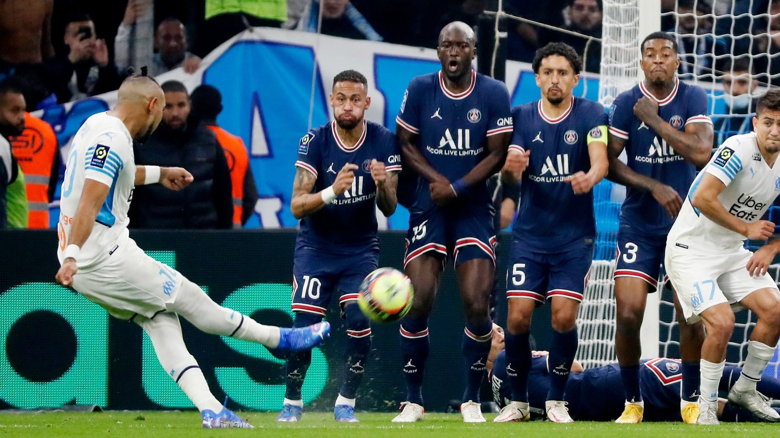 الدوري الفرنسي .. مارسيليا يفرض التعادل السلبي على باريس سان جيرمان(فيديو)