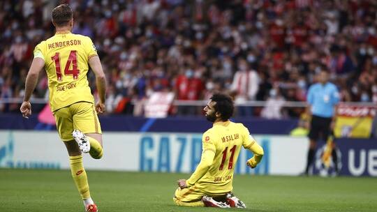 شاهد .. ثنائية محمد صلاح تقود ليفربول لفوز مثير على أتلتيكو مدريد فى دورى أبطال أوروبا