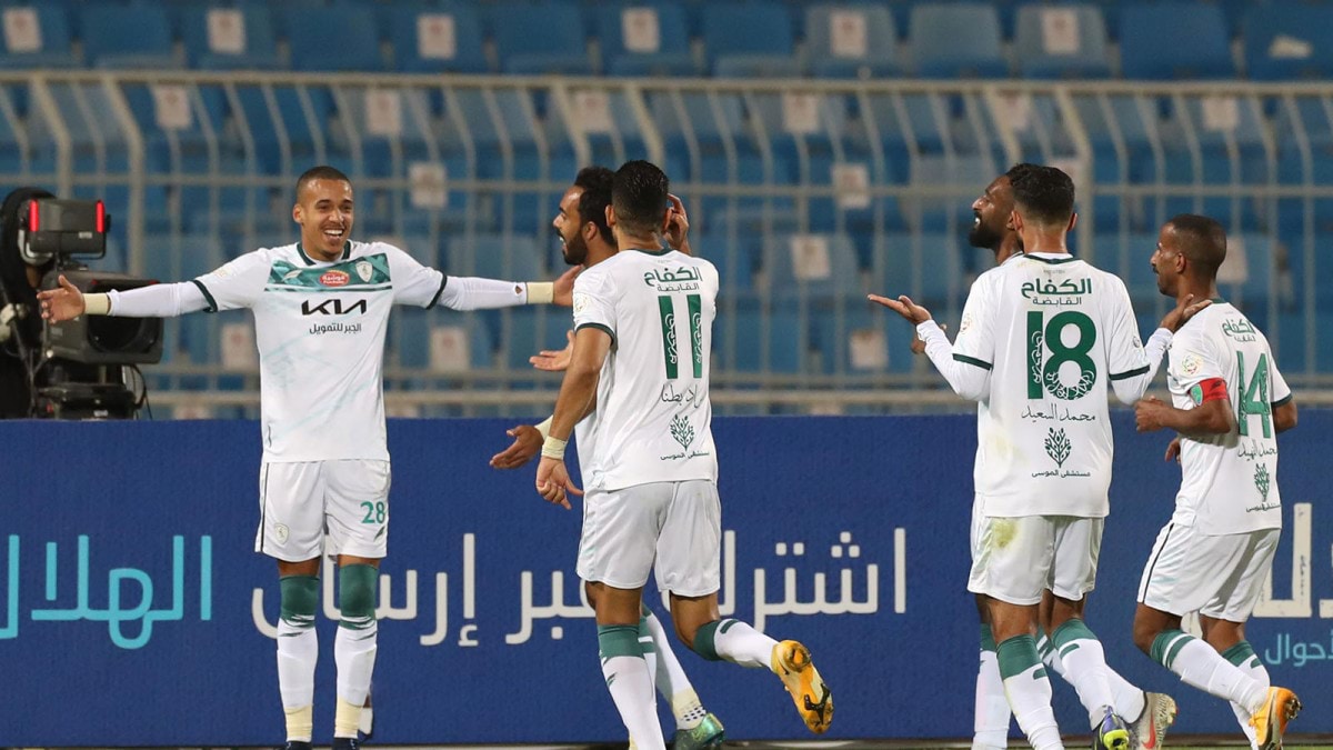 شاهد .. الهلال يواصل إهدار النقاط في الدوري السعودي .. وبن دبكه يحتفل على طريقة تاليسكا(فيديو)