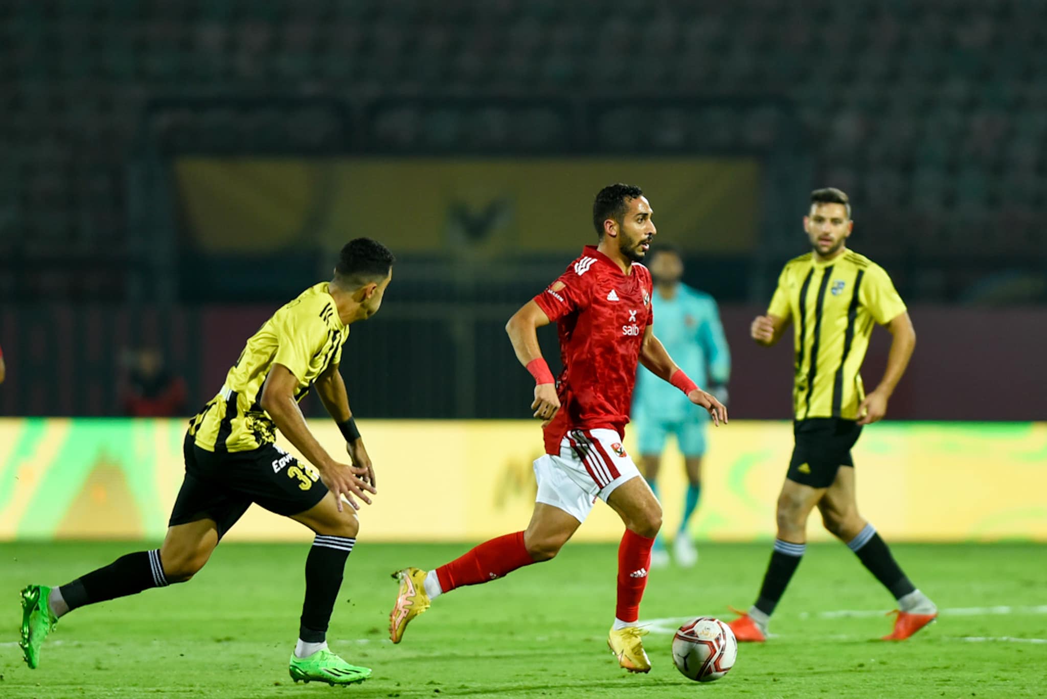 أخبار الأهلي: الأهلي يتعادل مع المقاولون العرب في الشوط الأول