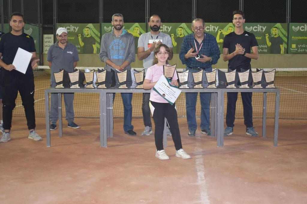 التألق مستمر .. أبطال سيتي كلوب في التنس الأرضي يواصلون حصد المراكز الأولي ببطولات الجمهورية