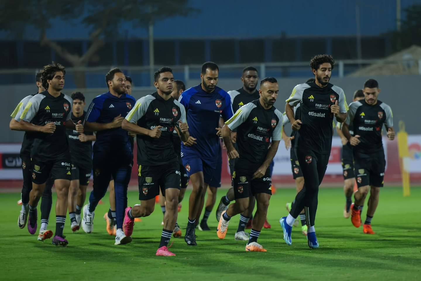 أخبار الأهلي: تفاصيل مران الأهلي الأخير قبل مواجهة سيراميكا كليوباترا