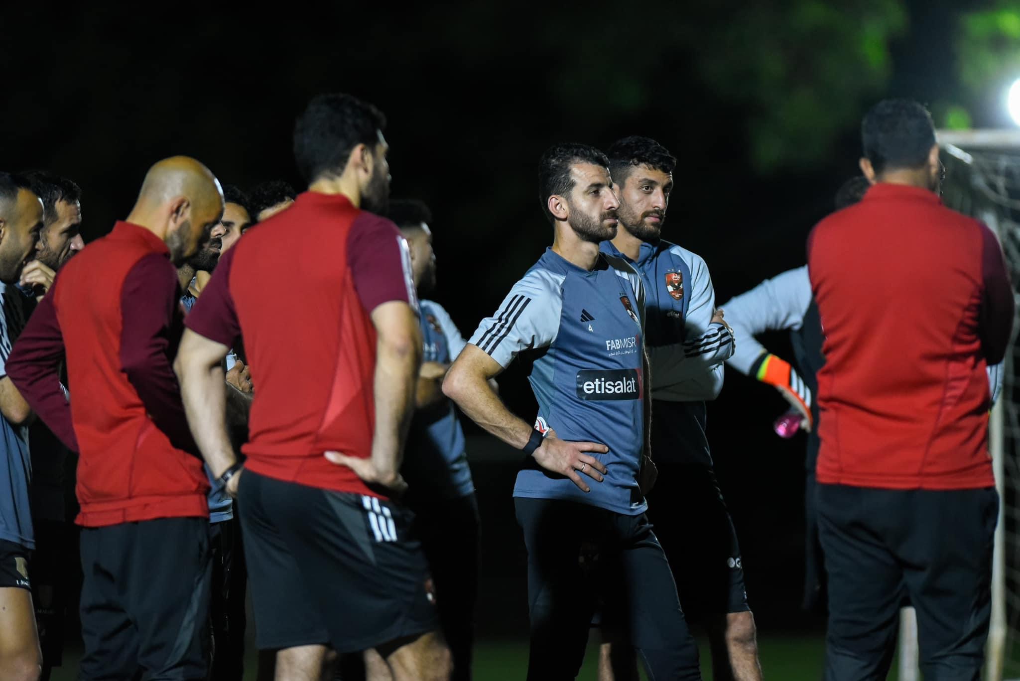 مشاركة مروان عطية.. تفاصيل مران الأهلي