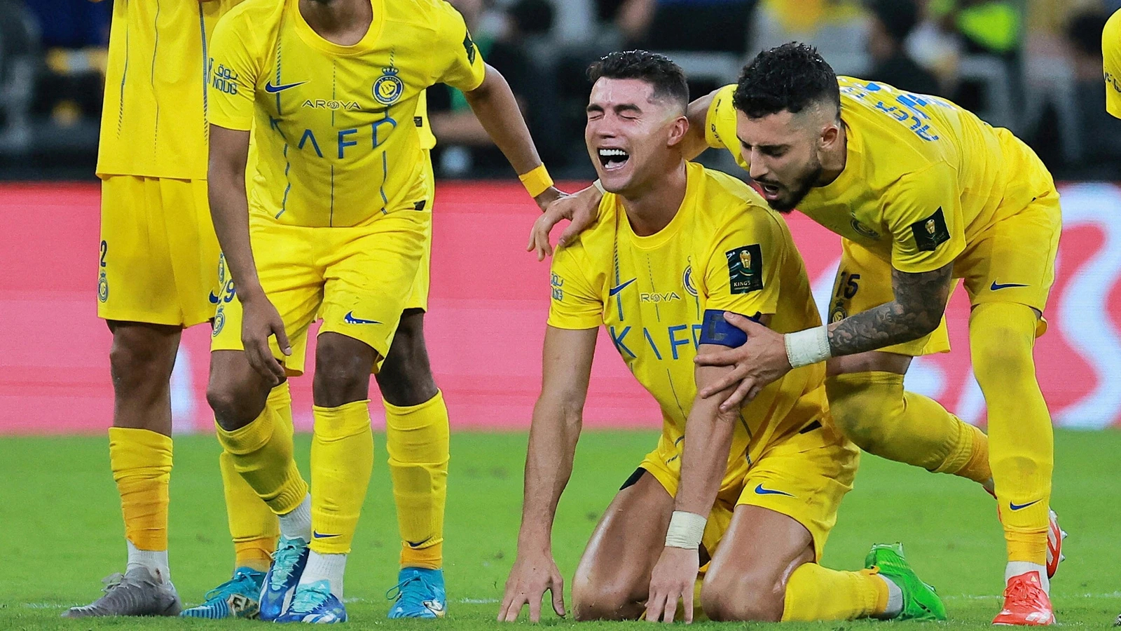 شاهد دموع كريستيانو رونالدو بعد خسارته في كأس_خادم_الحرمين_الشريفين