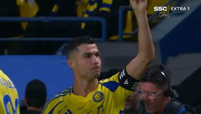 رونالدو يقود النصر للفوز على الشباب بتسجيله هدف الفوز من ركلة جزاء