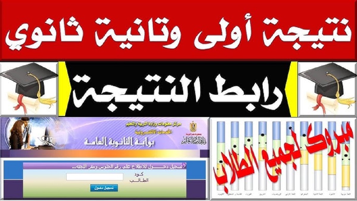 رابط نتيجة الصف الثاني الثانوي الترم الاول 2025 برقم الجلوس