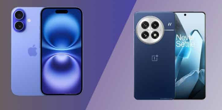 اختار موبايلك وانت مطمن.. مقارنة شاملة بين هاتف OnePlus 13 و iPhone 16 من المواصفات والسعر