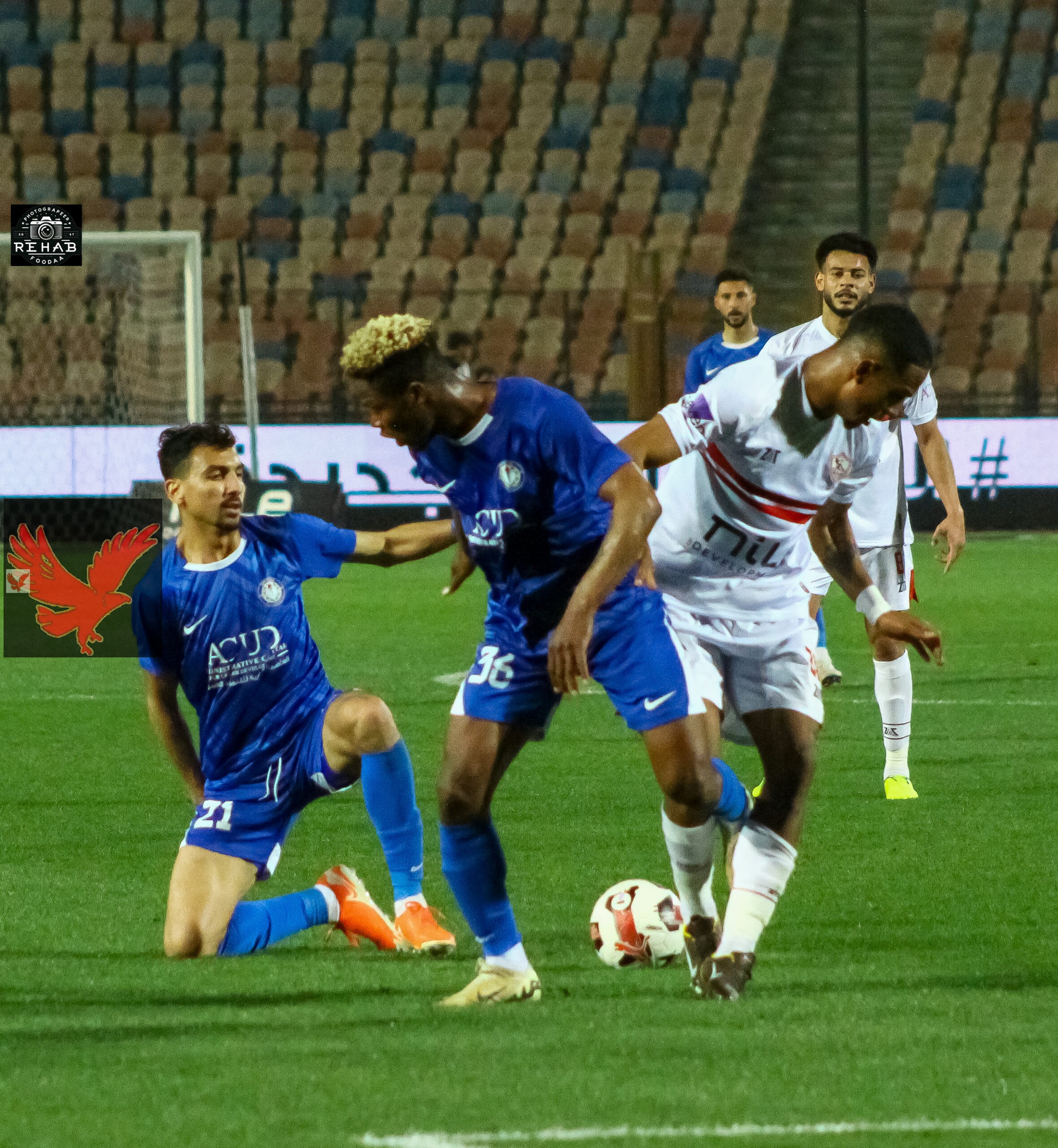 طاقم حكام مباراة الزمالك وستيلنبوش في إياب ربع نهائي الكونفدرالية الإفريقية