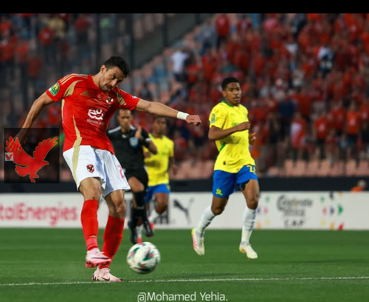 بهدف نظيف الأهلي يتقدم علي صن دوانز في الشوط الأول بدوري ابطال افريقيا