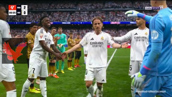 بهدفين نظيفين ريال مدريد يفوز على ريال سوسيداد في ختام الدوري الاسباني